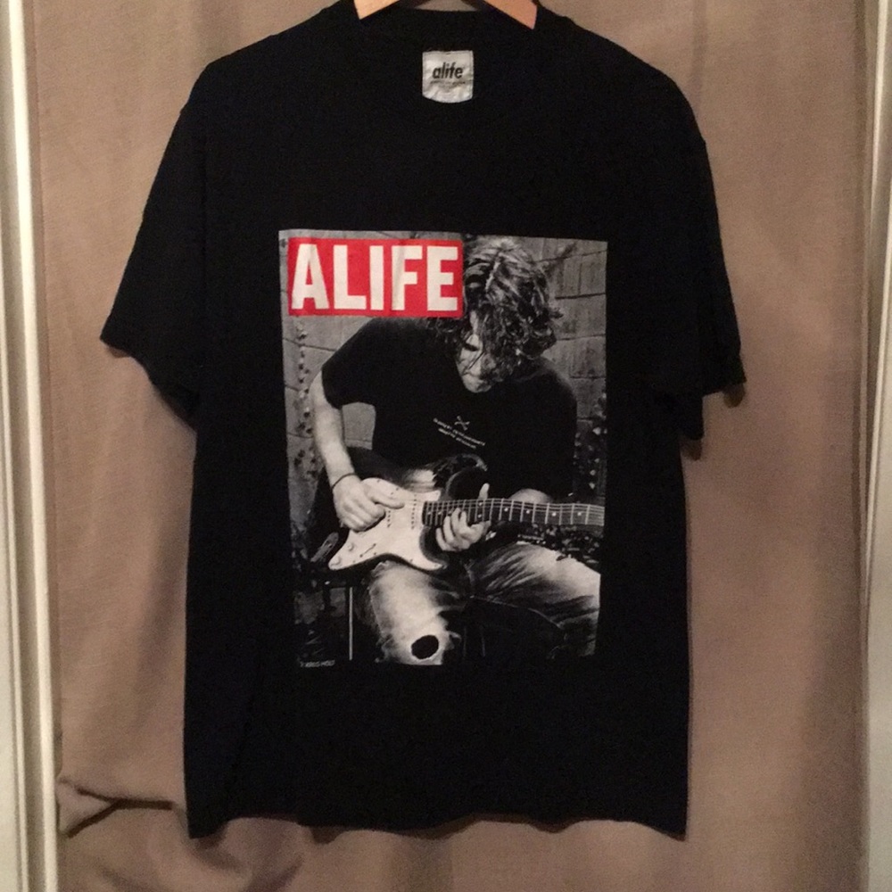 ALIFE JOHN MAYER PHOTO T SHIRT TEE LARGE RARE